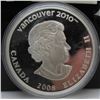 Image 2 : 2008 Canada $25 Sterling Silver Coin - Home Of The 2010 Olympic Winter Games By RCM