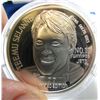 Image 1 : 1 Oz .999 Fine Silver - 1993 Teemu Selanne Calder Memorial Trophy Winner Round