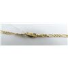 Image 3 : 14 Kt Yellow Gold Figaro Chain - 24" - 2.5 mm Wide