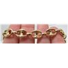 Image 1 : Gorgeous Heavy Gucci Link 14 Kt Yellow Gold Bracelet - 7 1/2"