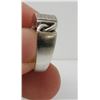 Image 3 : 18 Kt White Gold & Pave Set Diamond Band - .25 ctw - Size 5 1/2