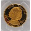 Image 2 : 2010 W USA PCGS Graded PR69 - Double Cameo .9999 1/2 Oz Gold Abigail Fillmore $10 Coin