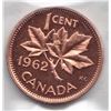 Image 1 : 1962 Canada ICCS Graded Small Cent (Penny) - PL-66; Red - Heavy Cameo