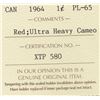 Image 3 : 1964 Canada ICCS Graded Small Cent (Penny) - PL-65; Red - Ultra Heavy Cameo