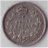 Image 1 : 1909 Canada ICCS Graded Silver 5-Cent Coin - EF-40 - Round Leaves; Bow Tie