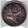 Image 1 : 1947 Canada ICCS Graded Silver 25 Cent Quarter Coin - MS-65