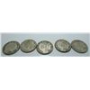 Image 3 : 24 Canadian Silver 50-Cent Half Dollar Coins (1940 - 1967)
