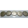 Image 5 : 24 Canadian Silver 50-Cent Half Dollar Coins (1940 - 1967)