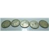 Image 7 : 24 Canadian Silver 50-Cent Half Dollar Coins (1940 - 1967)