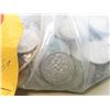 Image 2 : 200 x 1980 Canada Copper-Nickel 50-Cent Half Dollar Coins IN Original Bag With Brinks Tag -- Never O