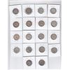Image 2 : Canadian Silver Quarter Lot - 18 Silver Coins, Sterling & 80%