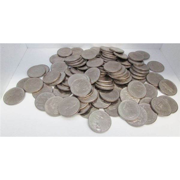100 x Canada Nickel Dollars - Assorted Years