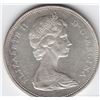 Image 2 : 1965 Canada Silver Dollar Coin - Medium Bead - Type 5