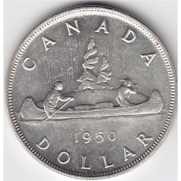 1950 Canada Silver $1 Dollar Coin - Arnprior - 2 x HP - RARE