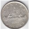 Image 1 : 1952 Canada Silver $1 Dollar Coin - FWL - 2 x HP