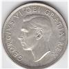 Image 2 : 1952 Canada Silver $1 Dollar Coin - FWL - 2 x HP