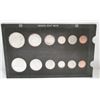 Image 1 : 1961 & 1962 Canada Coin Mint Sets, 1 Holder