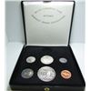 Image 2 : 1967 Canada Specimen Coin Set With Centennial $1 Dollar Bank Note *No Gold Coin*