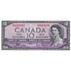 Image 1 : 1954 Bank Of Canada $10 Devil's Face Bank Note - UNC