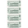 Image 4 : 8 Consecutive 1973 Bank Of Canada $1 Bank Notes - ECR Series - UNC