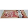 Image 1 : 2012 Bank Of Canada $50 Bank Note - Radar Note