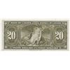 Image 2 : 1937 Bank Of Canada $20 Bank Note - D/E Series - Gordon/Towers