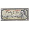 Image 1 : 1954 Bank Of Canada $20 Devil's Face Bank Note
