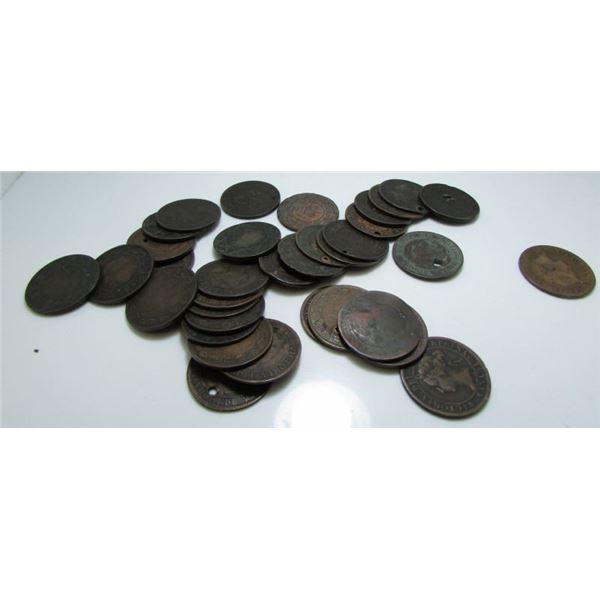 35 Canada Victoria Large Cents