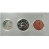Image 3 : 1964 Canada Coins Set In Hard Plastic Case - 4 Silver Coins