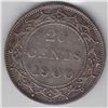 Image 1 : 1900 Newfoundland Canada ICCS Graded Silver 20 Cent Coin - VF-30
