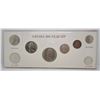 Image 1 : 1968 Canada Coin Set - 8 Coins - 2 Silver - In Card