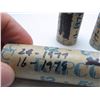 Image 4 : 6 Full OR Patial Rolls Of Canadian 5-Cent Nickel Coins - 1971-1980 Circulated - Not Gone Through