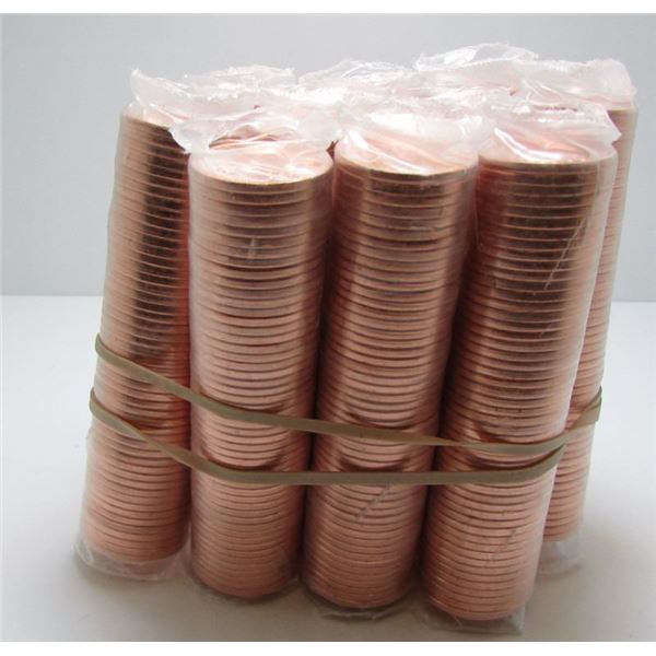 10 Rolls Of 2012 Canadian Non-Magnetic Original Mint Rolls
