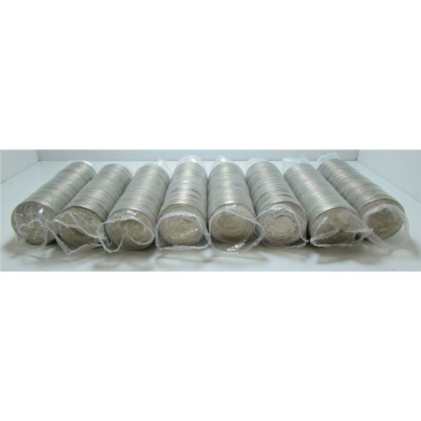 8 Rolls Of Canada Millennium 25-Cent Quarters - 6 Different Varieties