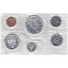 Image 1 : 1963 Canada Silver Proof-Like Coin Set - Original Plyo-Film, Envelope & COA From The RCM