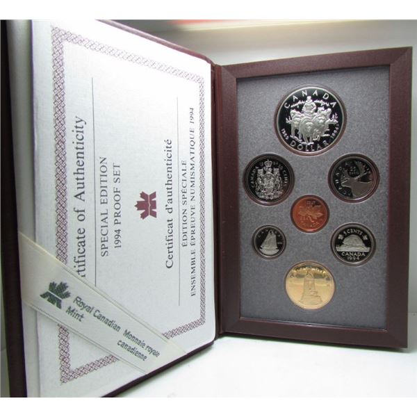 1994 Canada Special Edition Double Dollar Coin Set By RCM