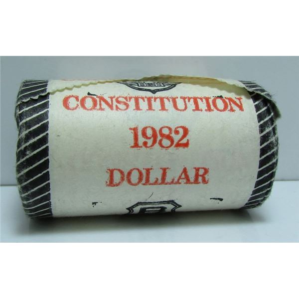 1982 Canada Constitution $1 Dollar Brinks Paper Roll - Unopened - Original Roll