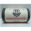 Image 4 : 1982 Canada Constitution $1 Dollar Brinks Paper Roll - Unopened - Original Roll