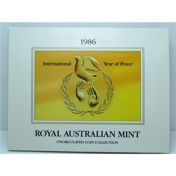 1986 Australia Uncirculated Coin Collection