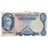 Image 1 : 1957 - 1961 Great Britain - Bank of England 5 Pound Bank Note - VF / VF +