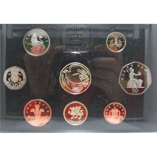 1995 UK - Great Britain Proof Coin Collection From Royal Mint