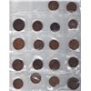 Image 2 : 18 Early Copper Coins - East Africa, Palestine, Straits Settlements And More