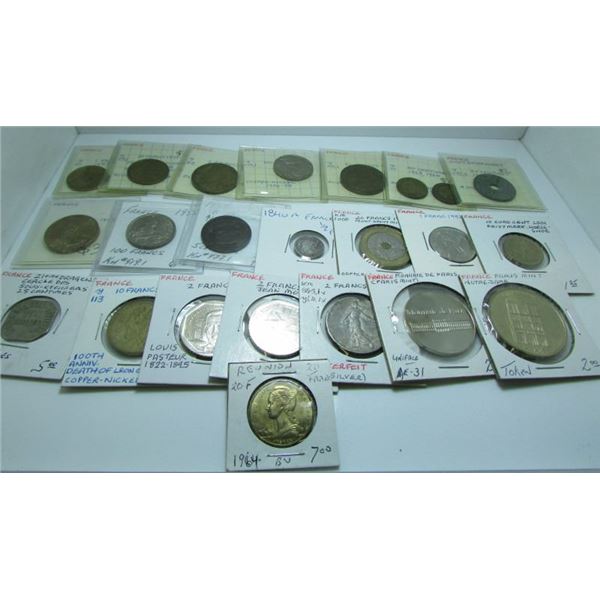 Collection Of France Medals & Tokens