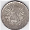 Image 2 : 1899 F.Z. Mexico Zacatecas 8 Reales Silver Coin