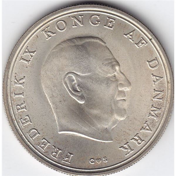 1972 Denmark 10 Kroner Coin - Wedding Of Princess Benedikte