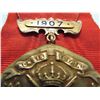 Image 4 : 1907 2 Mile Championship Gold Medal On Original Ribbon - 10Kt Gold - NHAA