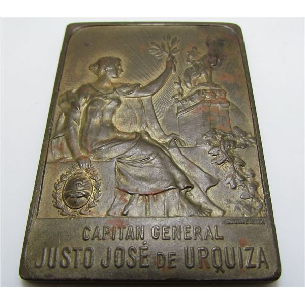 1920 Argentina - Province Of Buenos Aires Plaque