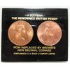 Image 1 : The Renowned British Penny Souvenir - Replaced By Britain's New Decimal Coinage - Paperweight