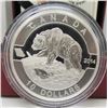 Image 1 : 2014 O Canada Series $10 Fine Silver Coin - Grizzly Bear - By RCM