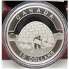 Image 1 : 2014 O Canada Series $10 Fine Silver Coin - The Igloo - By RCM